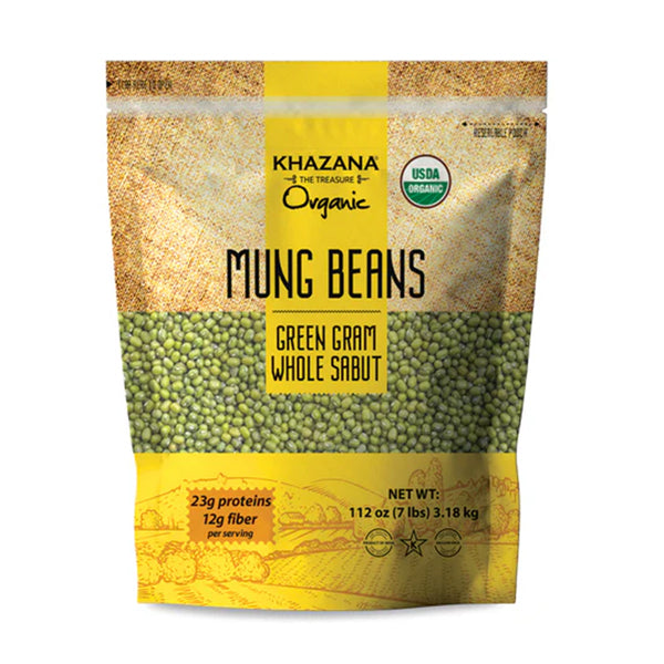 Khazana Organic Mung Whole (Beans)