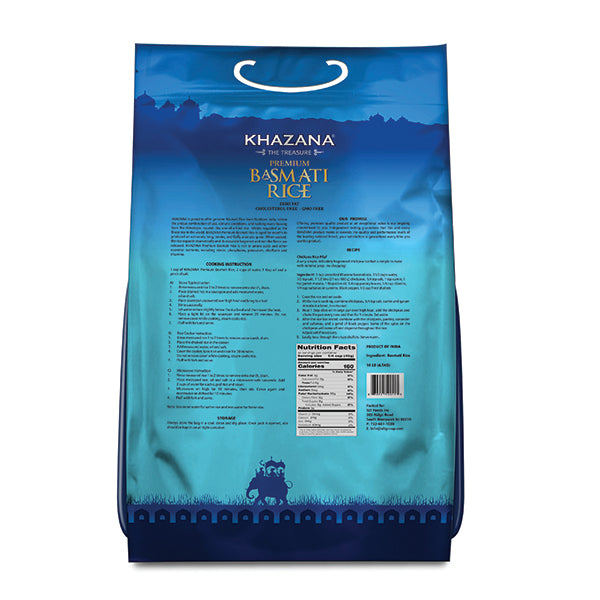 Khazana Premium Basmati Rice (Blue)