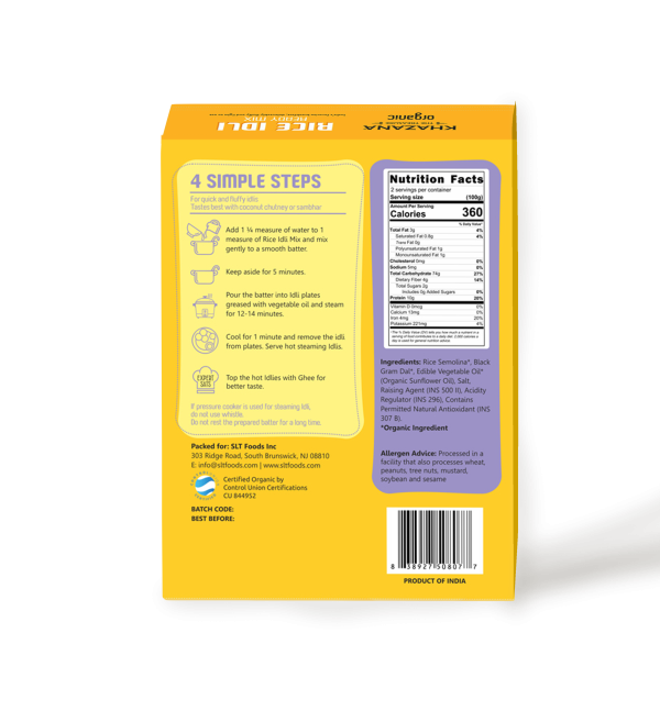 Khazana Instant Idli Mixes