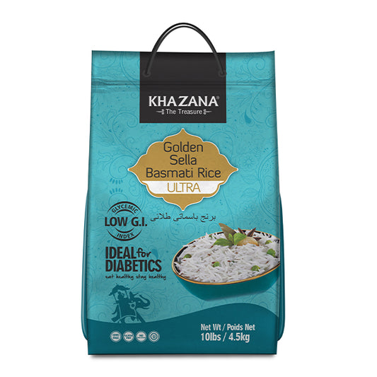 Khazana Golden Sella Basmati Rice