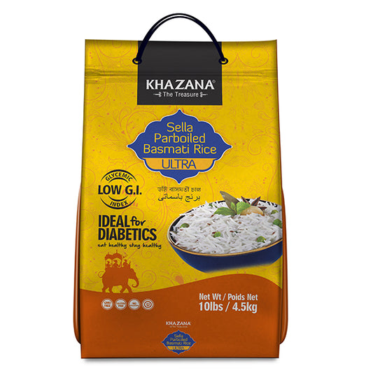 Khazana Parboiled Sella Basmati Rice