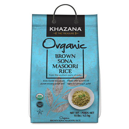 Khazana Organic Brown Sona Masoori