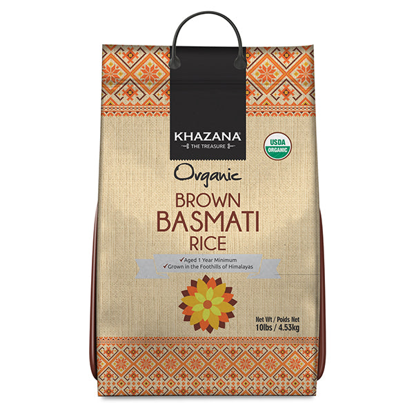 Khazana Organic Brown Basmati Rice