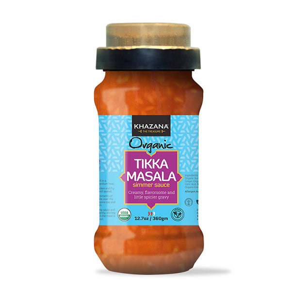 Khazana Organic Tikka Masala Simmer Sauce