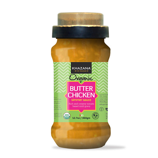 Khazana Organic Butter Chicken Simmer Sauce