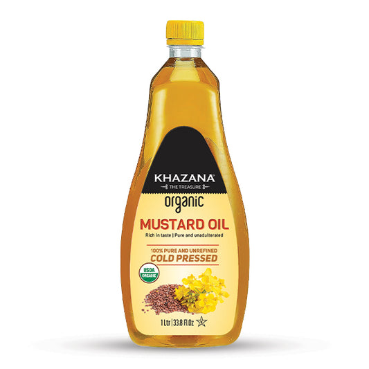 Khazana Organic Mustard Oil