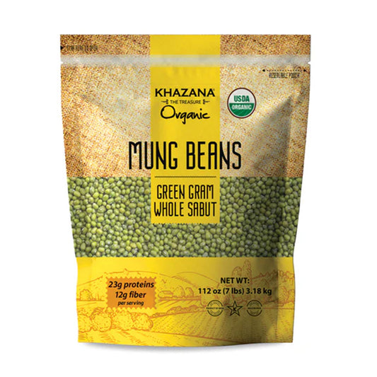 Khazana Organic Mung Whole (Beans)