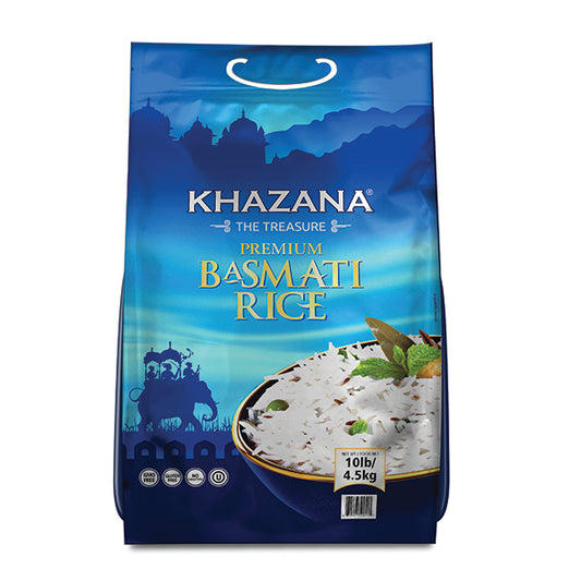 Khazana Premium Basmati Rice (Blue)